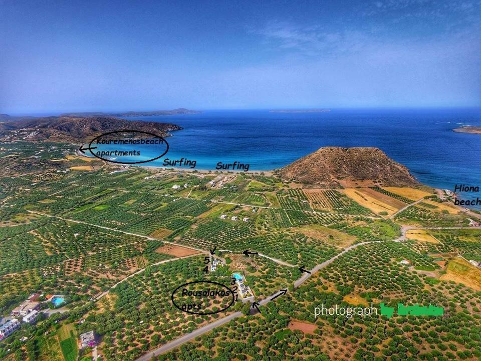 Kouremenos Beach Apartments Palekastro Eksteriør billede